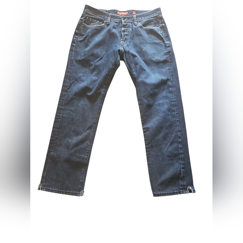 Ed Hardy by Christian Audigier  Y2K button fly jeans, embroidery  Men 34/32